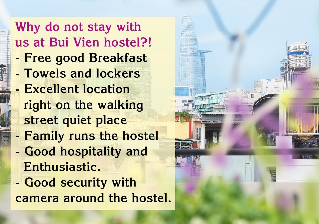 Bui Vien Hostel Ho Chi Minh City Exterior photo